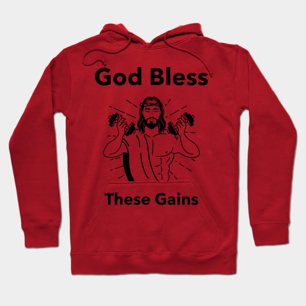 God bless These Gains Hoodie by BTSKingdom